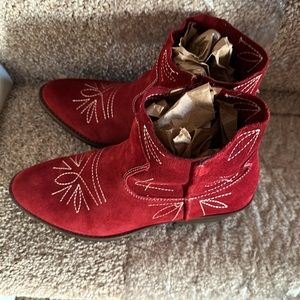 Lucky Brand cowboy Booties